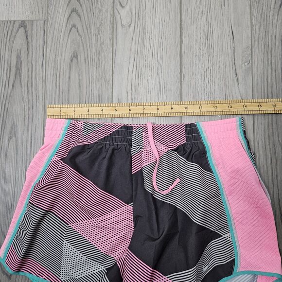 Nike Dri-Fit Pink And Gray 4" Running Shorts Women's Size Small With Liner+ - Picture 8 of 9